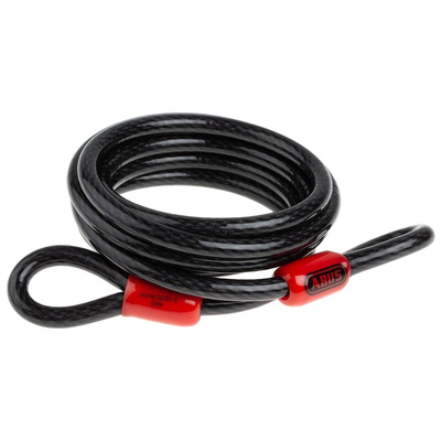 ABUS 1.85m, 8mm diameter, Steel Cable Lock