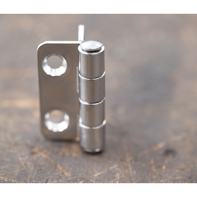 RS PRO Stainless Steel Butt Hinge, 38mm x 40mm x 2mm