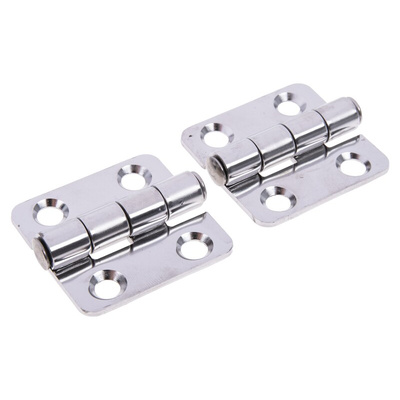 RS PRO Stainless Steel Butt Hinge, 38mm x 40mm x 2mm