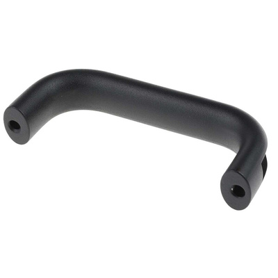 RS PRO Black Aluminium Handle 55 mm Height, 26mm Width, 146mm Length