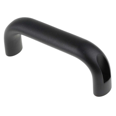 RS PRO Black Aluminium Handle 55 mm Height, 26mm Width, 146mm Length