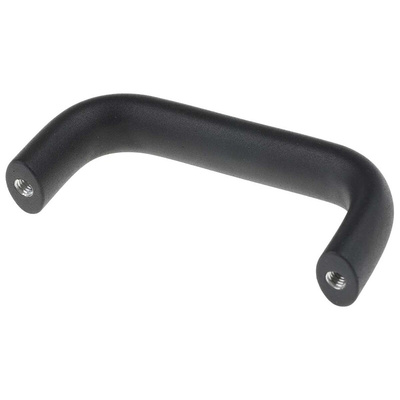 RS PRO Black Aluminium Handle 47 mm Height, 20mm Width, 113mm Length