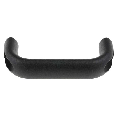 RS PRO Black Aluminium Handle 53 mm Height, 26mm Width, 130mm Length