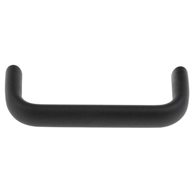 RS PRO Black Aluminium Handle 51 mm Height, 20mm Width, 141mm Length