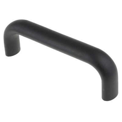 RS PRO Black Aluminium Handle 57 mm Height, 26mm Width, 177mm Length