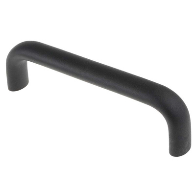 RS PRO Black Aluminium Handle 57 mm Height, 26mm Width, 209mm Length