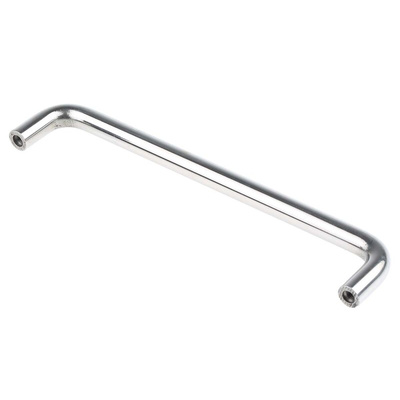 RS PRO Silver Stainless Steel Handle 30 mm Height, 9mm Width, 159mm Length