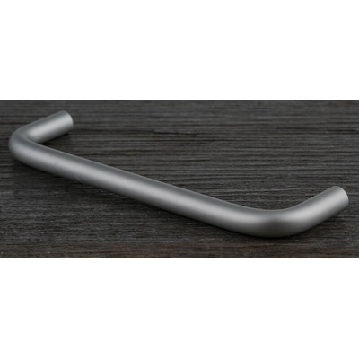 RS PRO Silver Aluminium Handle 34 mm Height, 8mm Width, 128mm Length