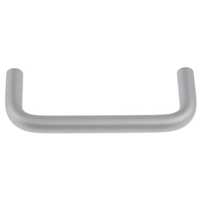 RS PRO Silver Aluminium Handle 34 mm Height, 8mm Width, 88mm Length