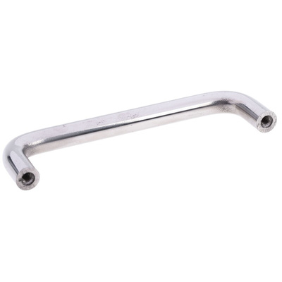 RS PRO Silver Stainless Steel Handle 30 mm Height, 9mm Width, 129mm Length