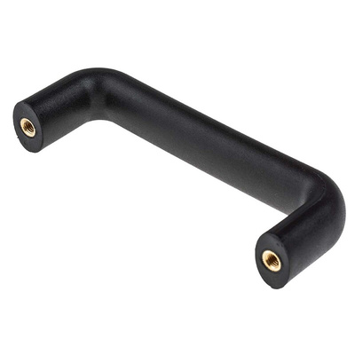 RS PRO Black Plastic Handle 50 mm Height, 25mm Width, 148mm Length