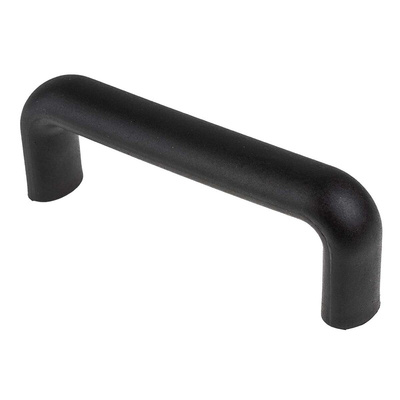 RS PRO Black Plastic Handle 50 mm Height, 25mm Width, 148mm Length