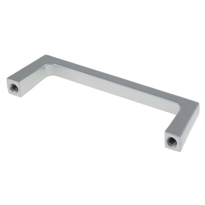 RS PRO Silver Aluminium Handle 32 mm Height, 10.5mm Width, 110.5mm Length