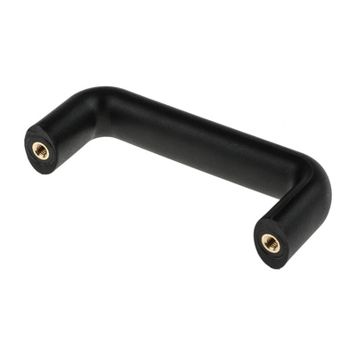 RS PRO Black Plastic Handle 50 mm Height, 25mm Width, 134mm Length