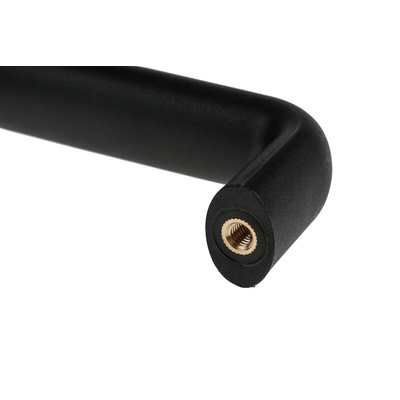 RS PRO Black Plastic Handle 50 mm Height, 25mm Width, 134mm Length