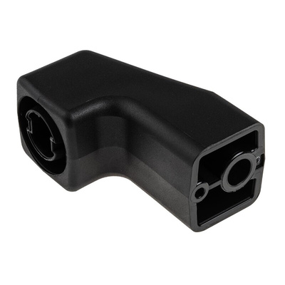 Elesa Black Aluminium Handle 78 mm Height, 38mm Width, 324mm Length