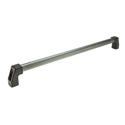 Elesa Black Aluminium Handle 78 mm Height, 38mm Width, 724mm Length