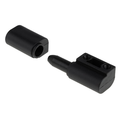RS PRO Thermoplastic Barrel Hinge with a Lift-off Pin, Screw Fixing, 62mm x 22mm x 17mm