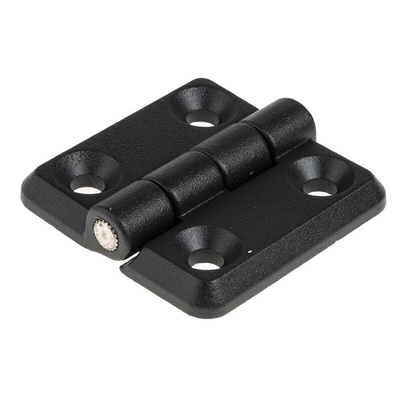 RS PRO Die Cast Zinc Butt Hinge, Screw Fixing, 50mm x 50mm x 12mm