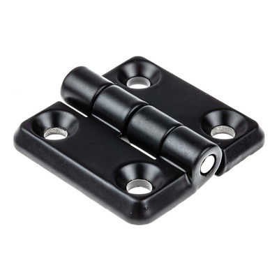 RS PRO Die Cast Zinc Butt Hinge, Screw Fixing, 40mm x 40mm x 5mm