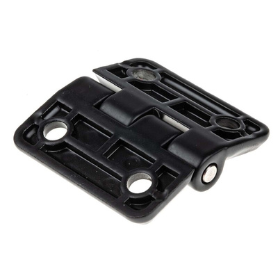 RS PRO Die Cast Zinc Butt Hinge, Screw Fixing, 40mm x 40mm x 5mm