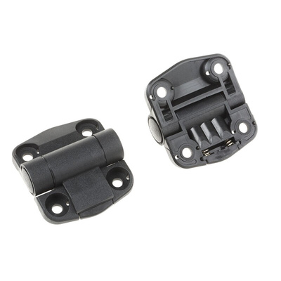 RS PRO Thermoplastic Detent Hinge, Screw Fixing, 57mm x 51mm