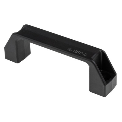 Elesa Black Plastic Handle 41 mm Height, 26mm Width, 137mm Length
