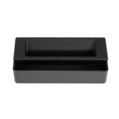 RS PRO Black Plastic Handle 64 mm Height, 27.8mm Width, 124mm Length
