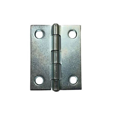 RS PRO Steel Butt Hinge, Screw Fixing, 50mm x 38mm x 1.2mm