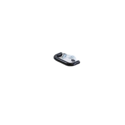 Hammond Black Powder Coating Steel Drawer Handle 16 mm Height, 37mm Width, 5mm Length