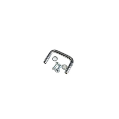 Hammond Chrome Steel Drawer Handle 25 mm Height, 37mm Width, 5mm Length