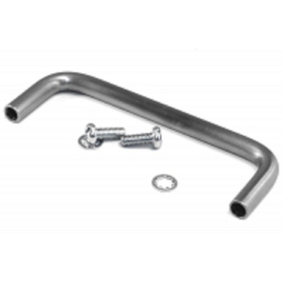 Hammond Chrome Steel Drawer Handle 38 mm Height, 109mm Width, 8mm Length