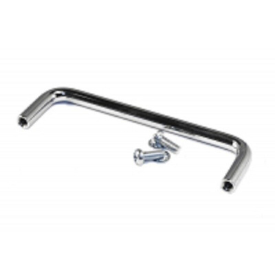 Hammond Chrome Steel Drawer Handle 38 mm Height, 122mm Width, 8mm Length
