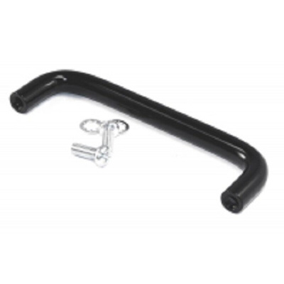 Hammond Black Powder Coating Steel Drawer Handle 33 mm Height, 111mm Width, 10mm Length