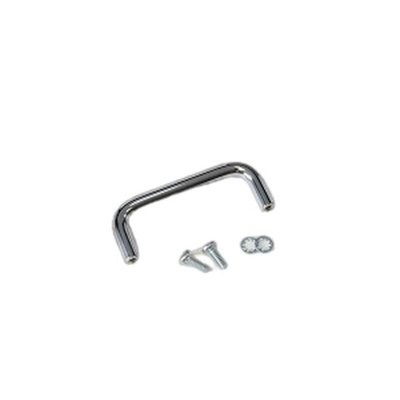 Hammond Chrome Steel Drawer Handle 25 mm Height, 56mm Width, 5mm Length