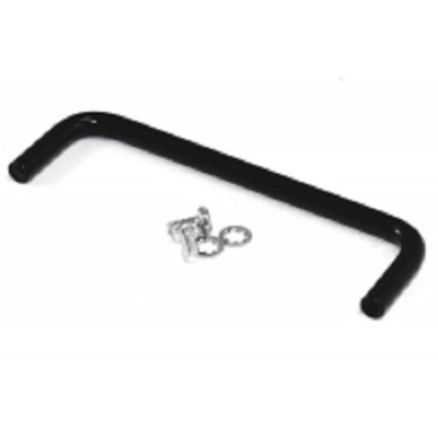 Hammond Black Powder Coating Steel Drawer Handle 25 mm Height, 80mm Width, 5mm Length