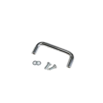 Hammond Chrome Steel Drawer Handle 24 mm Height, 65mm Width, 6mm Length
