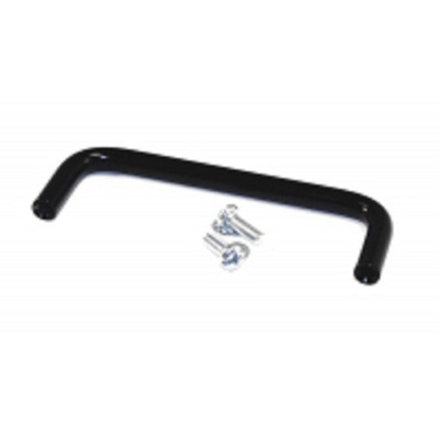 Hammond Black Powder Coating Steel Drawer Handle 38 mm Height, 109mm Width, 8mm Length