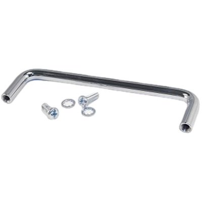 Hammond Chrome Steel Drawer Handle 38 mm Height, 133mm Width, 6mm Length