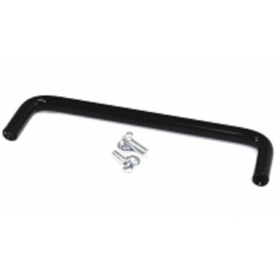 Hammond Black Powder Coating Steel Drawer Handle 38 mm Height, 135mm Width, 8mm Length