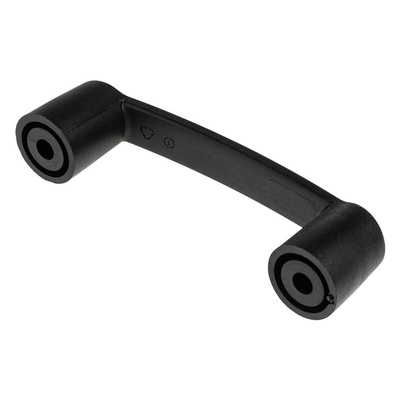 RS PRO Black Plastic Handle 40 mm Height, 29mm Width, 145mm Length