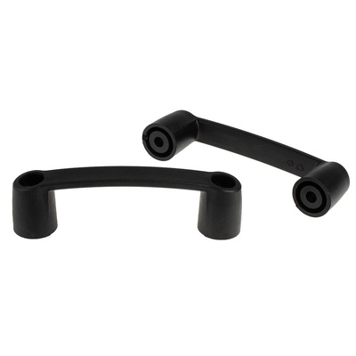 RS PRO Black Plastic Handle 45 mm Height, 31mm Width, 163mm Length