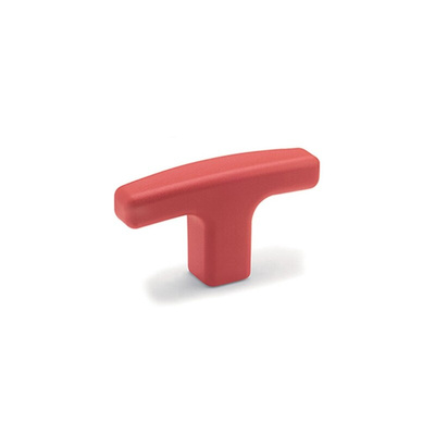 Elesa Matt Red PA Handle 28 mm Height, 13mm Width, 41mm Length