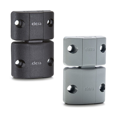 Elesa PA Lockable,Spring Loaded Gate Latch, 38 x 31.5 x 25mm