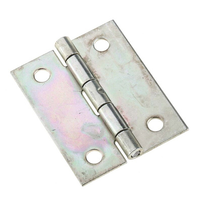 Pinet Steel Butt Hinge, 50mm x 40mm x 1.2mm
