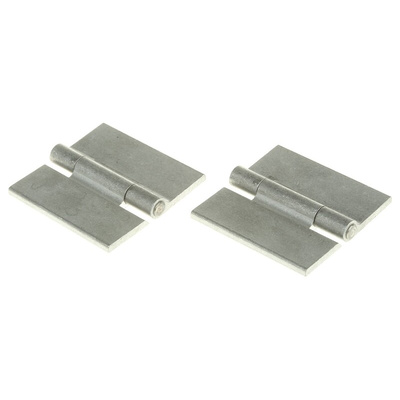 Pinet Aluminium Butt Hinge, 50mm x 50mm x 3mm