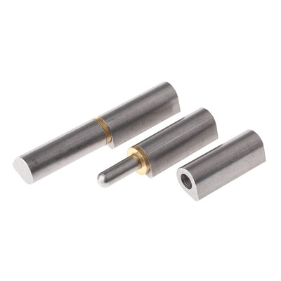 Pinet Steel Bullet Hinge, Weld-on Fixing, 80mm x 16mm