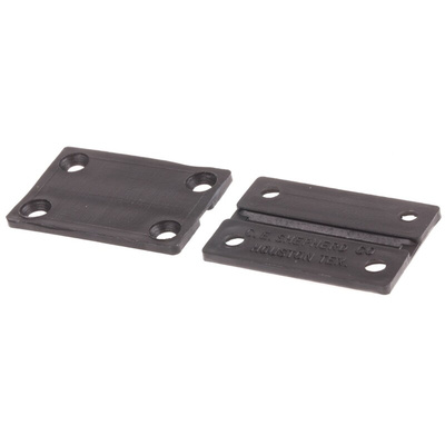 Pinet PP Flex Hinge, Clamp, Nail, Rivet, Screw Fixing, 38.1mm x 25.4mm x 2mm