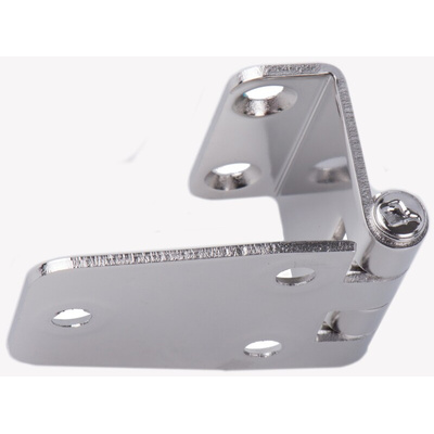 ROCA Stainless Steel Hatch Hinge, Screw Fixing, 37mm x 67.5mm x 2mm