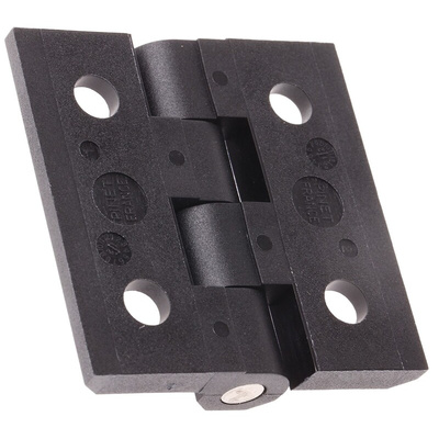 Pinet Polyamide Butt Hinge, Screw Fixing, 50mm x 50mm x 6mm